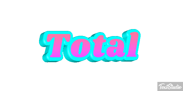 Total Текстовый эффект