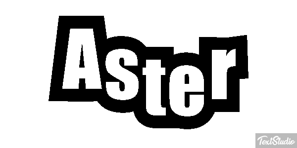 Aster Text effect