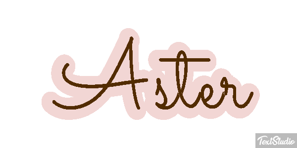 Aster Text effect
