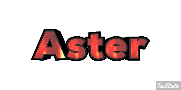 Aster Text effect