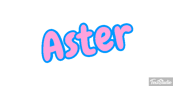 Aster Text effect