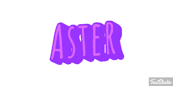 Aster Text effect