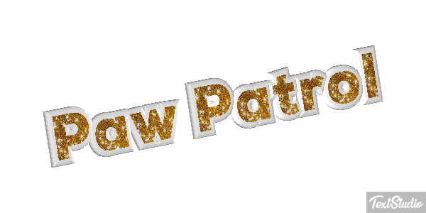 Paw Patrol Effet de texte