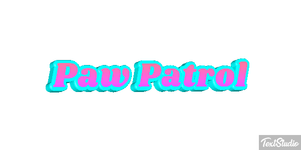 Paw Patrol Effet de texte