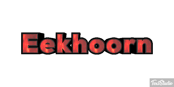 Eekhoorn Tekst effect