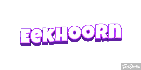 Eekhoorn Tekst effect