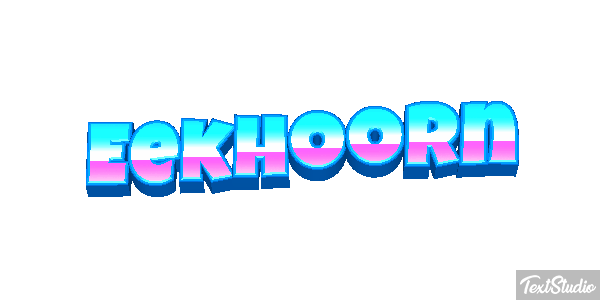 Eekhoorn Tekst effect