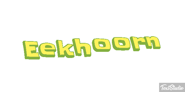 Eekhoorn Tekst effect