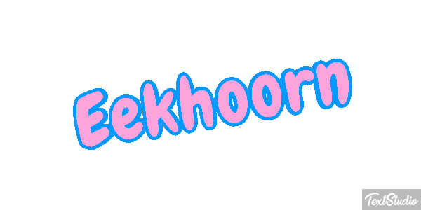 Eekhoorn Tekst effect