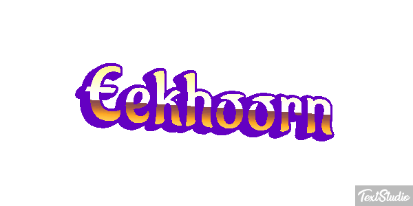 Eekhoorn Tekst effect