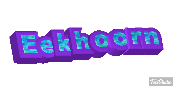 Eekhoorn Tekst effect