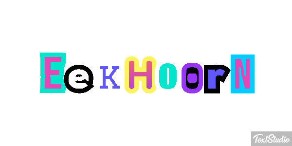 Eekhoorn Tekst effect