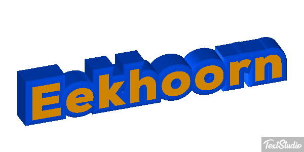 Eekhoorn Tekst effect