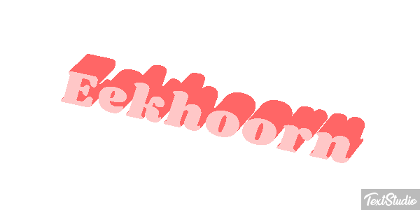Eekhoorn Tekst effect