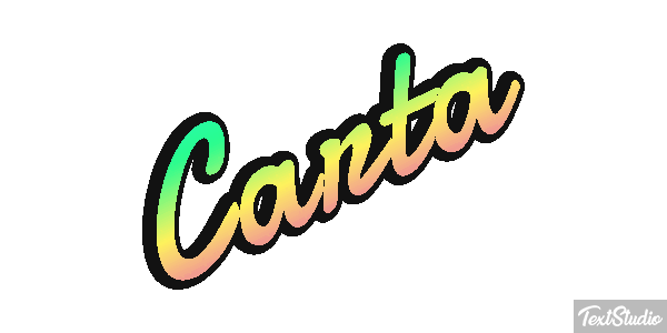 Carta Efeito do texto