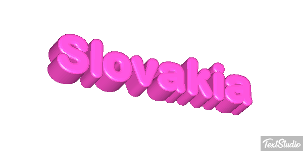 Slovakia Effetto testo
