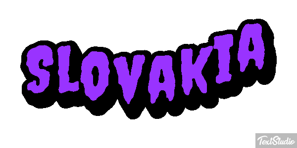 Slovakia Effetto testo