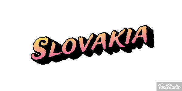 Slovakia Effetto testo
