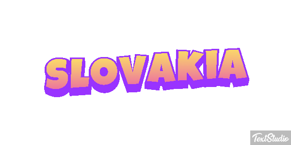 Slovakia Effetto testo