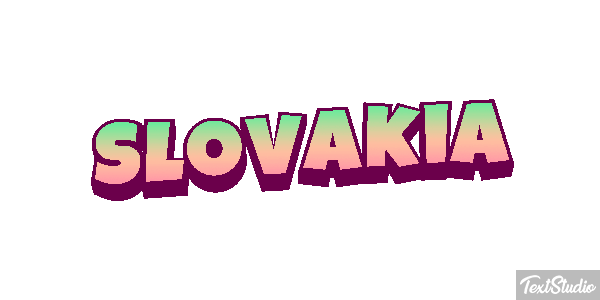 Slovakia Effetto testo