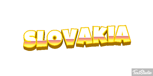 Slovakia Effetto testo