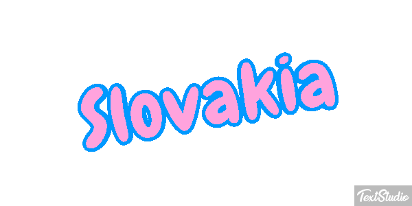 Slovakia Effetto testo