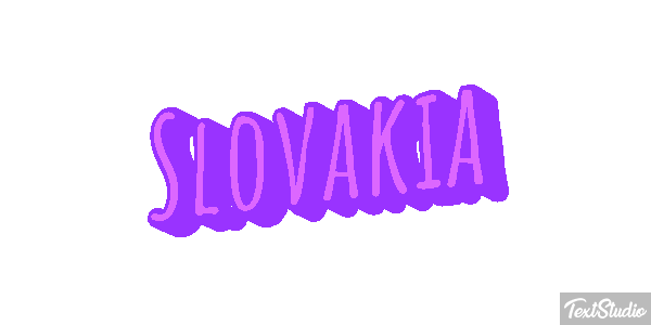 Slovakia Effetto testo