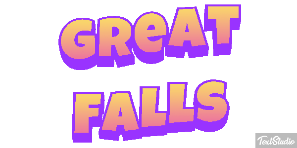 Great Falls Effetto testo
