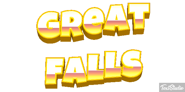 Great Falls Effetto testo