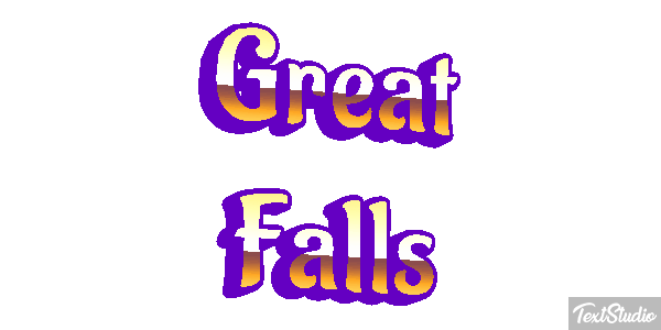 Great Falls Effetto testo