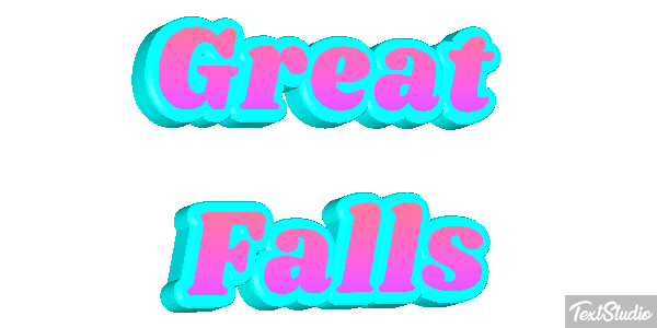 Great Falls Effetto testo