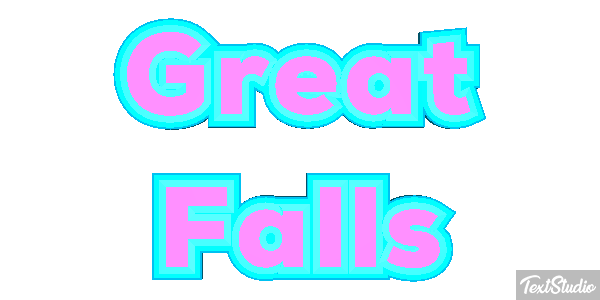 Great Falls Effetto testo