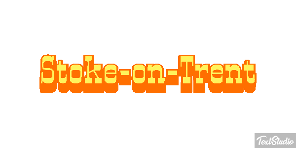 Stoke-on-Trent Efekt tekstowy