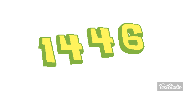 1446 Text effect