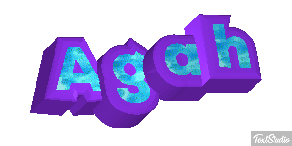 Agah Effet de texte