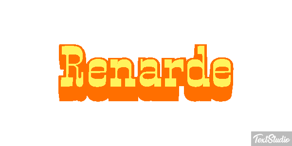 Renarde Effet de texte