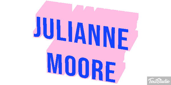 Julianne Moore Efeito do texto
