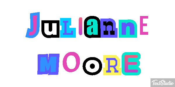 Julianne Moore Efeito do texto