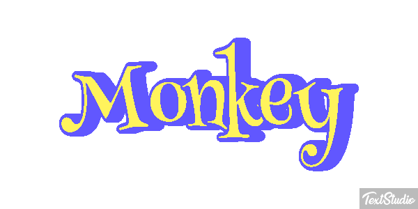 Monkey Efekt tekstowy