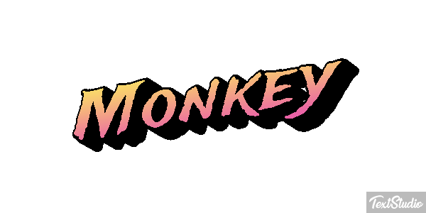 Monkey Efekt tekstowy