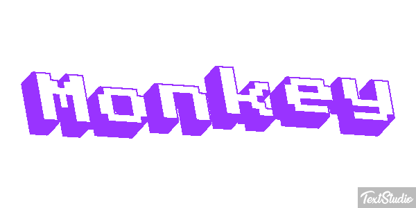Monkey Efekt tekstowy