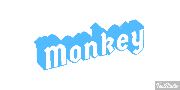 Monkey Efekt tekstowy