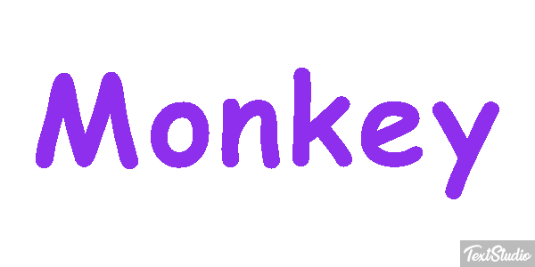 Monkey Efekt tekstowy