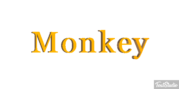 Monkey Efekt tekstowy