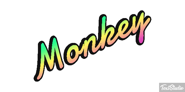Monkey Efekt tekstowy