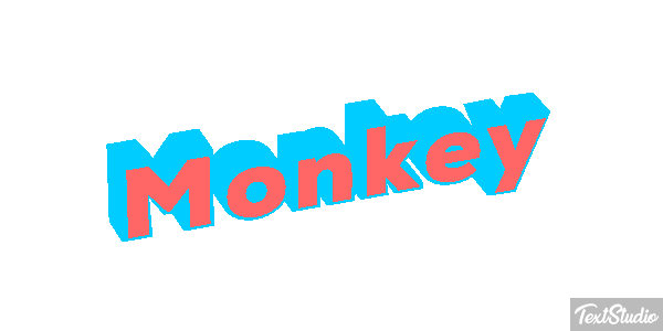 Monkey Efekt tekstowy