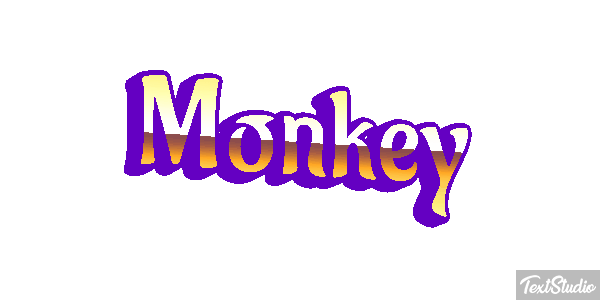 Monkey Efekt tekstowy