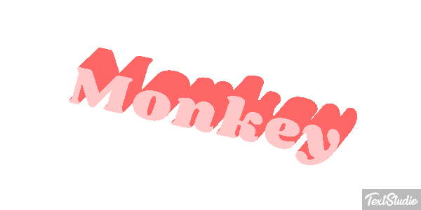 Monkey Efekt tekstowy