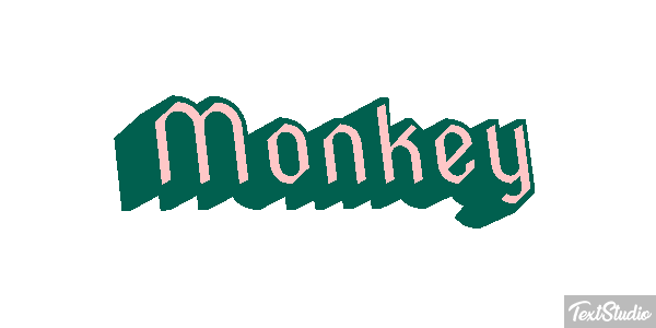 Monkey Efekt tekstowy