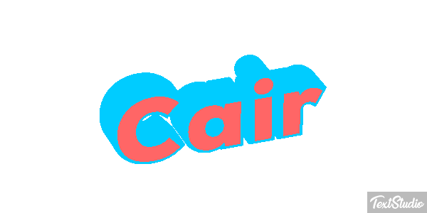 Cair Efeito do texto